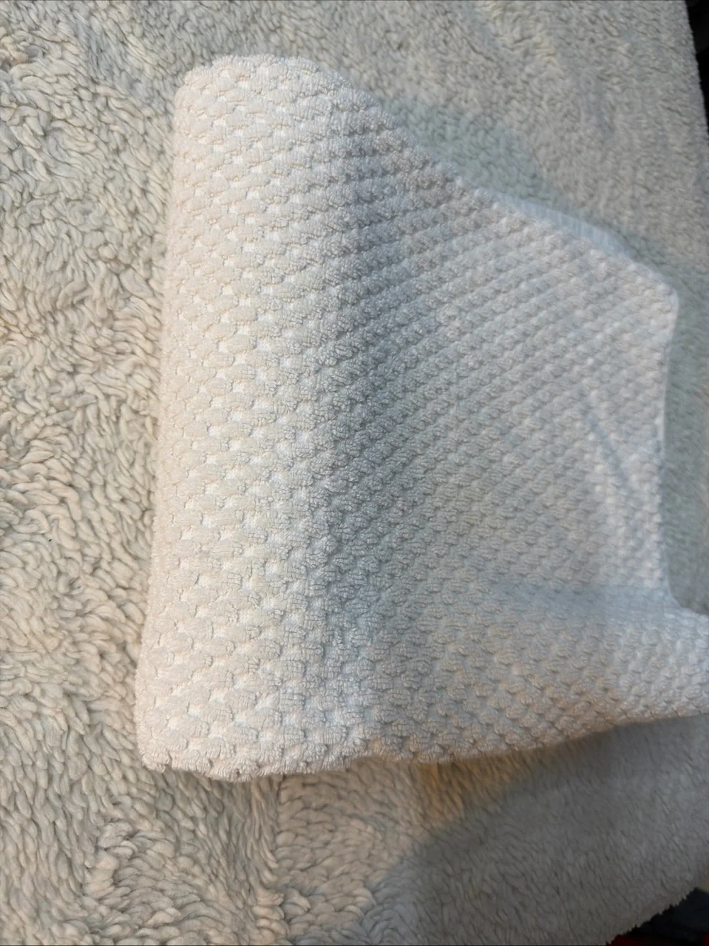 Beau Monde White 100% Combed Cotton Bath Towel 28”x52”